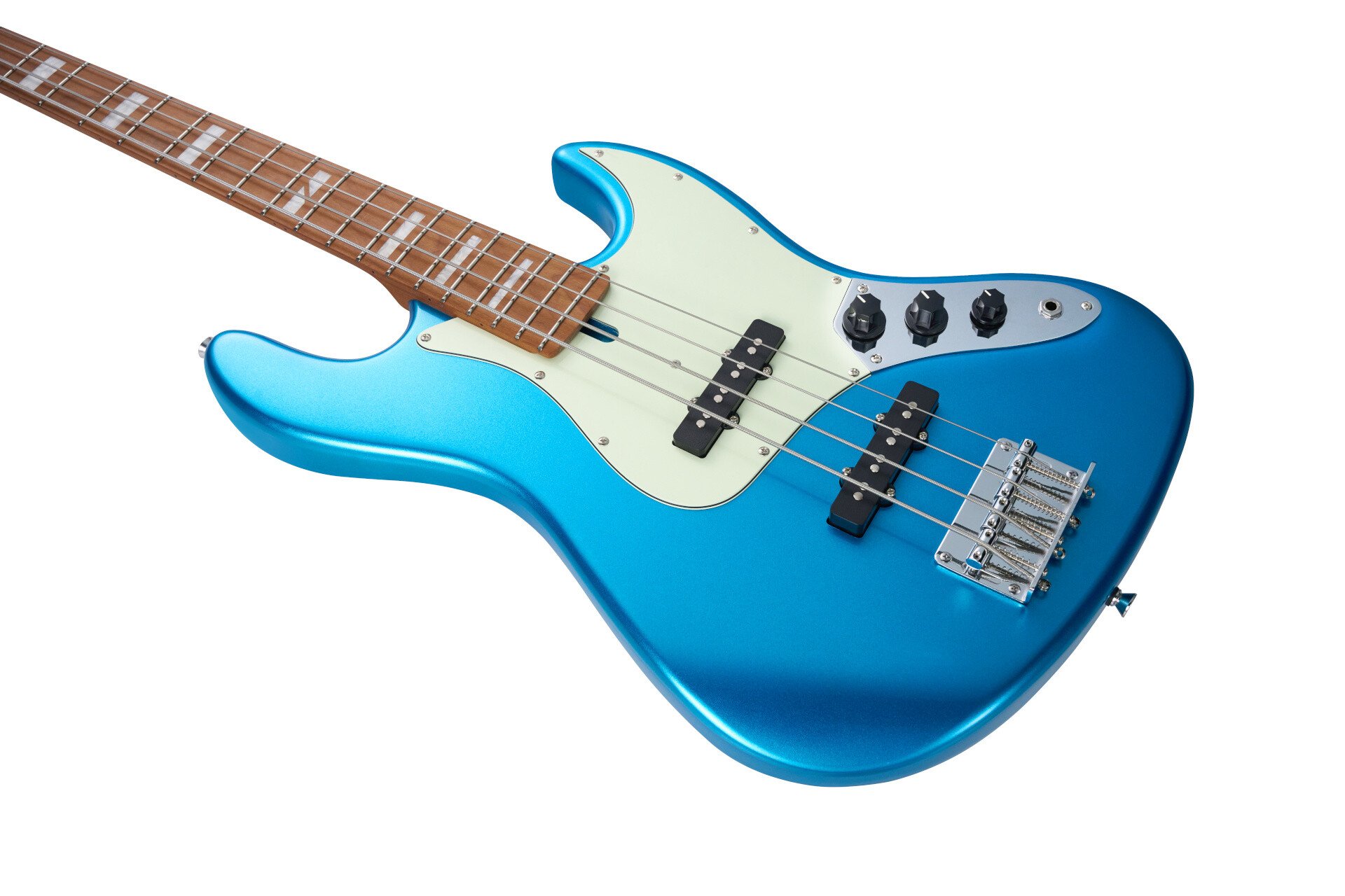 MBJ410 Electric Bass Guitar Metal Blue